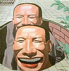 Yue Minjun City No.1 painting